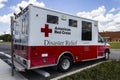 Indianapolis - Circa August 2016: American Red Cross Disaster Relief Van III Royalty Free Stock Photo