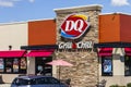 Indianapolis - Circa August 2016: Dairy Queen Retail Fast Food Location. DQ is a Subsidiary of Berkshire Hathaway II