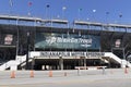 Gate Two Entrance at Indianapolis Motor Speedway. IMS ran the Indy 500 without fans due to COVID concerns Royalty Free Stock Photo