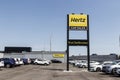 Hertz Car Sales dealership. Hertz sells used vehicles from their car rental fleet III Royalty Free Stock Photo