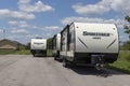 Sportsmen travel trailers by KZ for sale. KZ is a subsidiary of Thor Industries and manufactures different lines of RVs