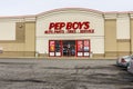 Indianapolis - Circa December 2016: Pep Boys Auto Parts Retail Location. Pep Boys is a full-service aftermarket chain II