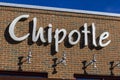 Indianapolis - Circa February 2017: Chipotle Mexican Grill Restaurant. Chipotle is a Chain of Burrito Fast-Food Restaurants XI Royalty Free Stock Photo