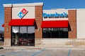 Indianapolis - Circa January 2019: Domino`s Pizza Carryout Restaurant. Dominos is consistently one of the top five companies I Royalty Free Stock Photo