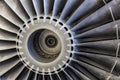 Rolls-Royce F402 Pegasus Jet Engine, used in the VSTOL AV-8B Harrier Royalty Free Stock Photo