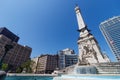 Indianapolis Downtown Skyline and the Soldiers and Sailors Monument on a Sunny Day IX