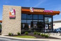 Indianapolis - Circa June 2017: Dunkin` Donuts Retail Location V