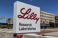 Indianapolis - Circa June 2017: Eli Lilly and Company World Headquarters. Lilly makes Medicines and Pharmaceuticals X