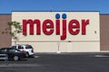 Indianapolis - Circa June 2017: Meijer Retail Location. Meijer is a large supercenter type retailer with over 200 locations I Royalty Free Stock Photo