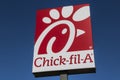 Indianapolis - Circa March 2017: Chick-fil-A Retail Fast Food Location. Chick-fil-A Restaurants are Closed on Sundays VII Royalty Free Stock Photo