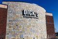 Indianapolis - Circa March 2018: Dick`s Sporting Goods Retail Location. Dick`s Banned the Sale of Guns to People Under 21 II Royalty Free Stock Photo