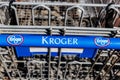 Indianapolis - Circa March 2018: Kroger Supermarket. The Kroger Co. is One of the World`s Largest Grocery Retailers II Royalty Free Stock Photo