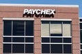 Indianapolis - Circa May 2018: Paychex service office, Paychex is a provider of payroll, HR, and benefits outsourcing I