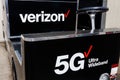 Verizon 5G Ultra Wideband logo. Verizon 5G will be 20 times faster than 4G LTE III