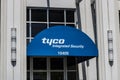 Indianapolis - Circa May 2017: yco Integrated Security Office Location. Tyco specializes in electronic security products I Royalty Free Stock Photo