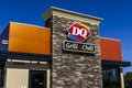 Indianapolis - Circa October 2016: Dairy Queen Retail Fast Food Location. DQ is a Subsidiary of Berkshire Hathaway IV