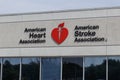 American Heart Association and American Stroke Association local office I Royalty Free Stock Photo
