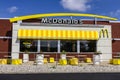 Indianapolis - Circa September 2016: McDonald's Restaurant Location. McDonald's is a Chain of Hamburger Restaurants VIII