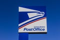 USPS Post Office Mail Trucks. The Post Office is Responsible for Providing Mail Delivery Royalty Free Stock Photo