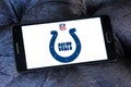 Indianapolis Colts american football team logo Royalty Free Stock Photo