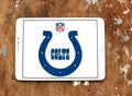 Indianapolis Colts american football team logo Royalty Free Stock Photo