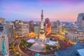 Indianapolis, Indiana, USA Skyline Royalty Free Stock Photo