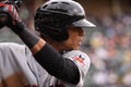 Indianapolis Indians outfielder Gorkys Hernandez Royalty Free Stock Photo