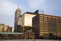 Indianapolis in the morning Royalty Free Stock Photo