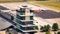 Indianapolis Motor Speedway from above - aerial photography - INDIANAPOLIS, INDIANA - JUNE 07, 2023
