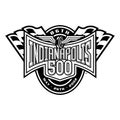 Indianapolis Motor Speedway icon Royalty Free Stock Photo