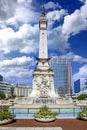 The Soldiers and Sailors Monument in Indianapolis
