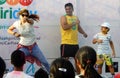 Indians do jumba dance during raahgiri day event
