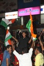 Indians party on street for WC cricket