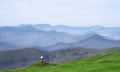 Indications for trekking in the mountains. Aiako Harriak Natural park in Euskadi