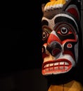 Indigenous Art With Totem Pole Carving