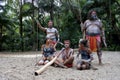 Indigenous Australians People in Queensland Australia Royalty Free Stock Photo