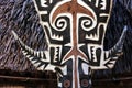 Torres Strait Islands thatch roof hut Royalty Free Stock Photo