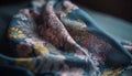 Indigenous cultures inspire ornate silk tapestry design generated by AI