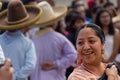 Indigenous people celebrating the Guelaguetza in Oaxaca Mexico Royalty Free Stock Photo