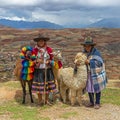 Indigenous People, Cusco, Peru Royalty Free Stock Photo