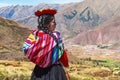 Indigenous Peruvian Quechua Girl Portrait, Cusco, Peru Royalty Free Stock Photo