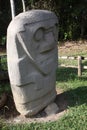 Indigenous sculpture of San AgustÃÂ­n, Huila, Colombia. Royalty Free Stock Photo