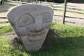 Indigenous sculpture of San AgustÃÂ­n, Huila, Colombia. Royalty Free Stock Photo