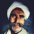 Indigenous Senior Indian Man Looking at the Camera Concept Royalty Free Stock Photo