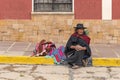 Indigenous Tarabuco Lady Portrait, Sucre, Bolivia Royalty Free Stock Photo