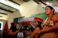 Indigenous women during meeting Royalty Free Stock Photo