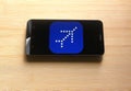 IndiGo app on mobile phone