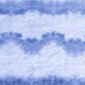 Indigo Batik Dye Textures. Sea Ethnic Ornamental Royalty Free Stock Photo