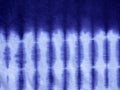 Indigo blue fabric tie dye pattern background.