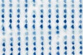 Indigo Blue Shibori Tie dye fabric texture pattern. White and Blue colors